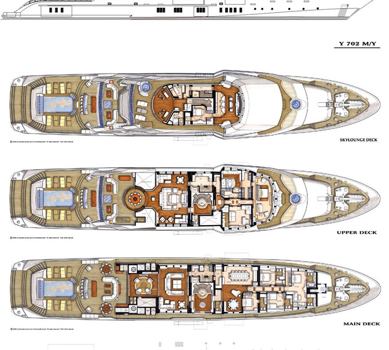 maltese falcon yacht floor plan
